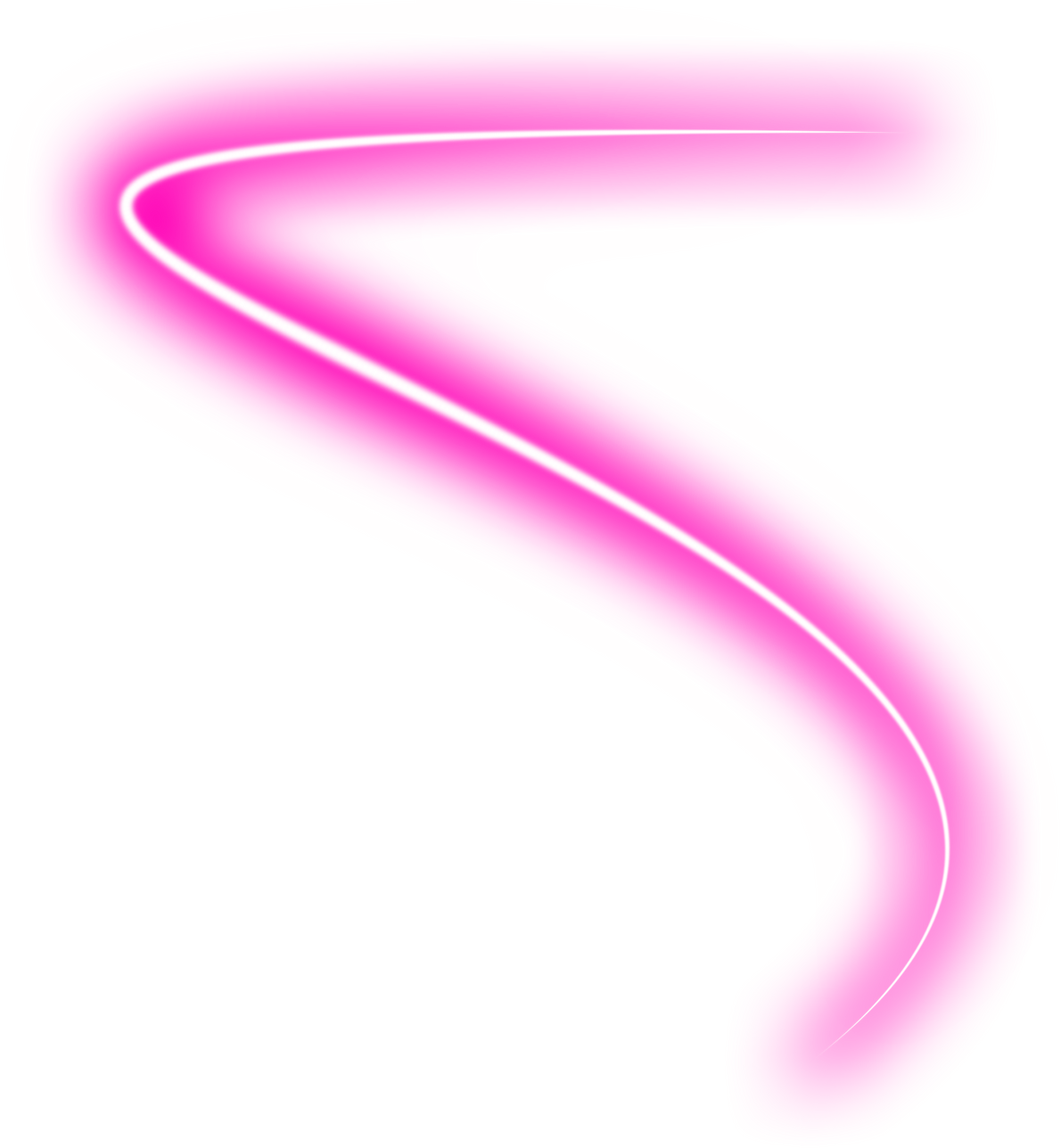 Pink Neon Swirl